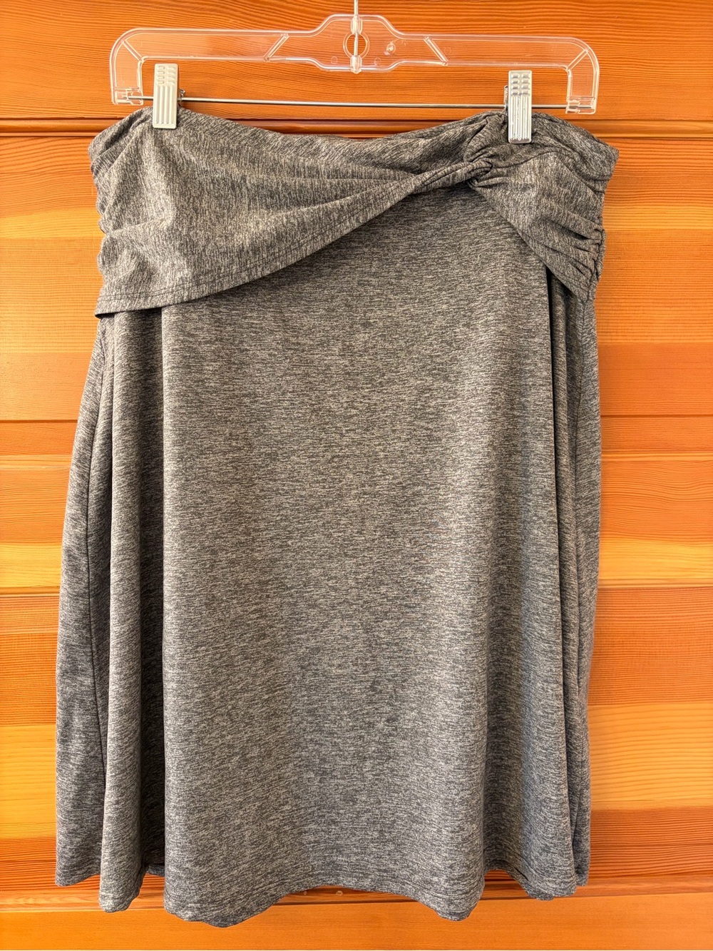Patagonia Grey Twist detail Skirt